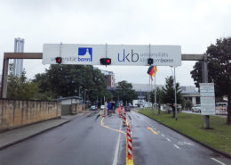 Spurensignalisierung Auftraggeber: Uniklinik Bonn