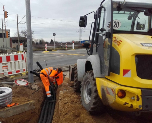 Neu- und Umbau von Lichtsignaltechnik Auftraggeber: Straßen.NRW / Scheidt & Bachmann/ Siemens