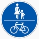 Vorschriftzeichen 240 Gemeinsamer Geh- und Radweg