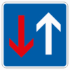 Verkehrszeichen 308 Vorrang vor dem Gegenverkehr