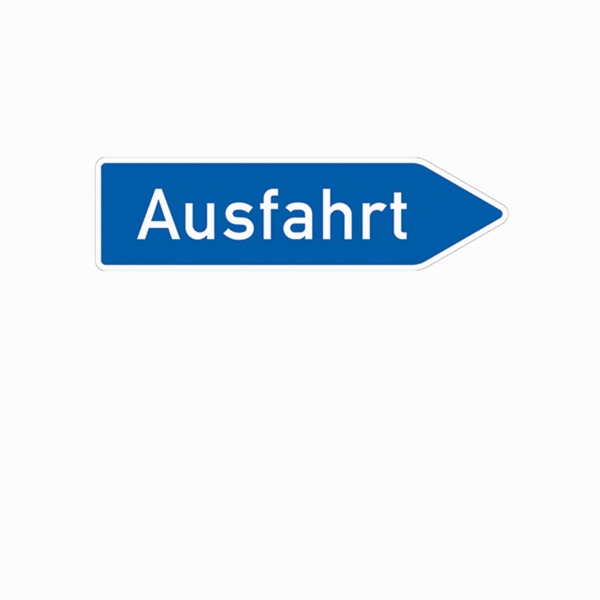 Richtzeichen 333 Ausfahrt von der Autobahn