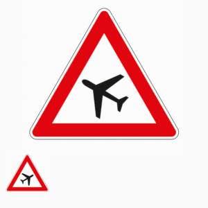 Gefahrenzeichen 101-10 Flugbetrieb