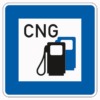 Richtzeichen 365.54 Tankstelle mit Erdgas