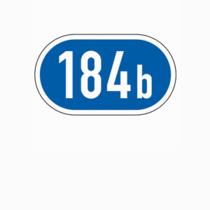 Richtzeichen 406.51 Knotenpunkte der Autobahnen, drei - oder mehrstellige Nummer
