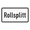 Zusatzzeichen 1007.32 Rollsplitt