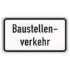 Zusatzzeichen 1007.38 Baustellenverkehr