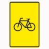 Richtzeichen 442.53 Wegweiser für Radverkehr ohne Pfeilsymbol