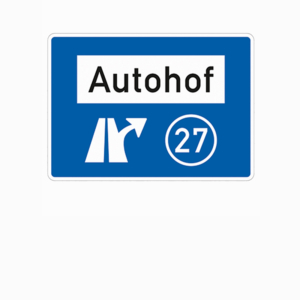 Richtzeichen 448.1 Autohof