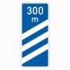 Richtzeichen 450.52 Ankündigungsbake dreistreifig