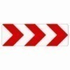 Verkehrszeichen 625.21 Richtungstafel in Kurven, rechtsweisend