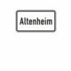 Zusatzzeichen 1012.52 Altenheim