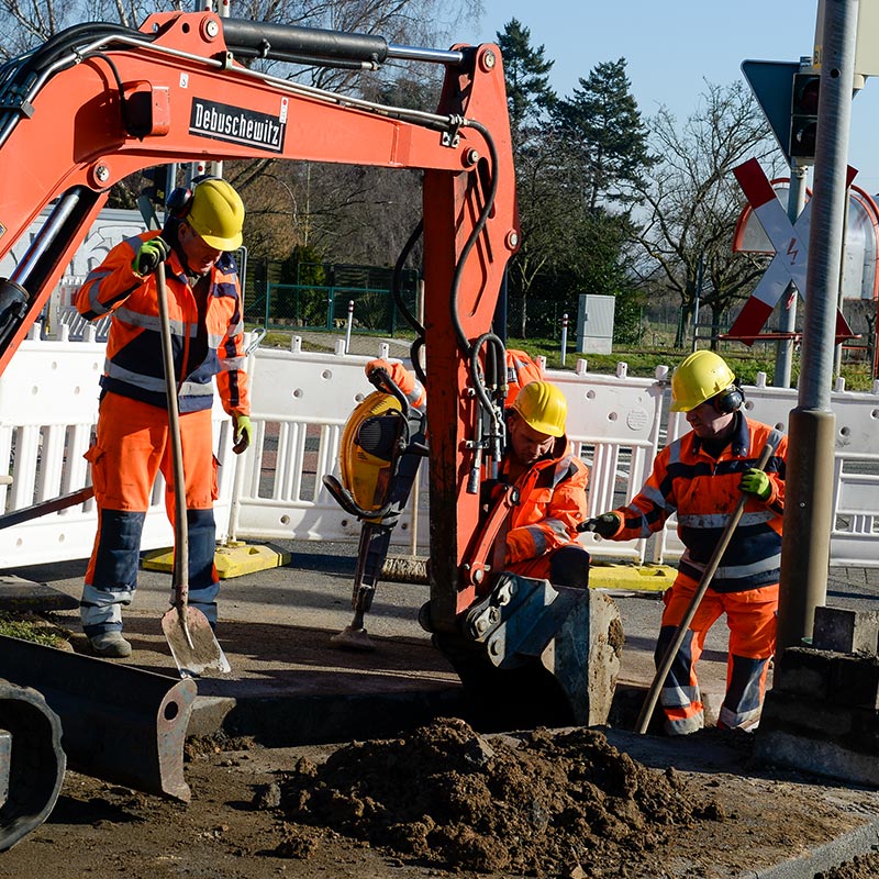 Tiefbau in der Verkehrstechnik