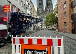 Verkehrssicherung am Kölner Dom