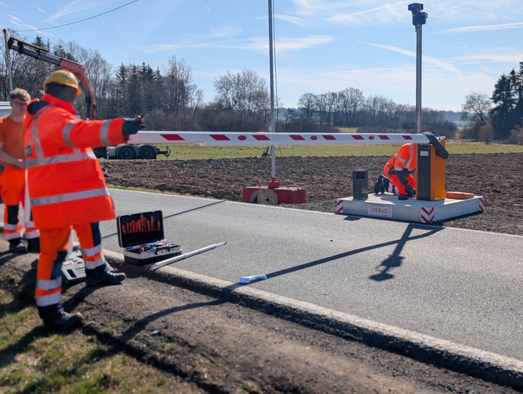Mobile Schranke_Nummernschilderkennung